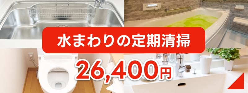 水まわりの定期清掃